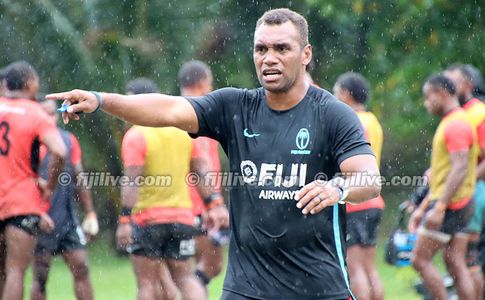 Fiji 7s training session in Suva